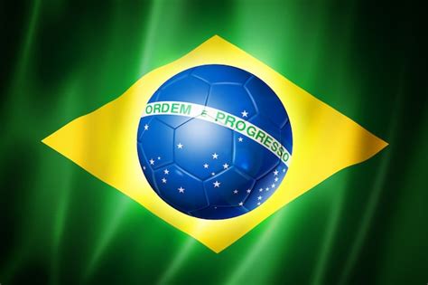 Premium Photo Brazil Soccer World Cup Flag