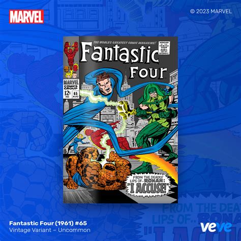 Marvel Digital Comics — Fantastic Four 1961 65 Veve Digital