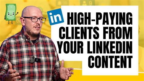 How To Attract High Paying Clients With Your Linkedin Content Youtube