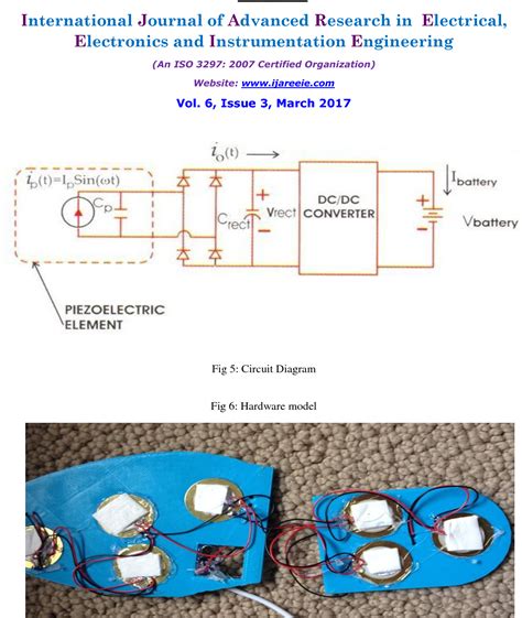 Electrical Power Generation Using Footsteps Circuit Diagram