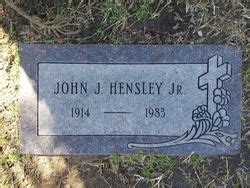 John James Hensley Jr Homenaje De Find A Grave