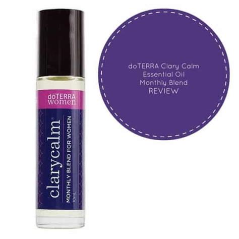 Doterra Clary Calm Essential Oil Monthly Blend Review For Your