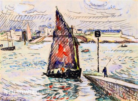 Port Louis By Paul Signac Oil Painting Reproduction