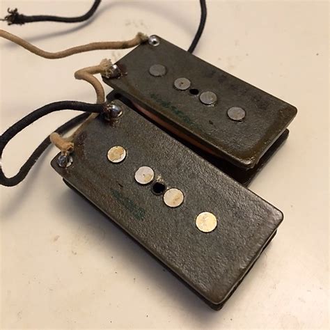 Fender P Bass Pickup C 1972 Grey Bottom Original Vintage Reverb Uk