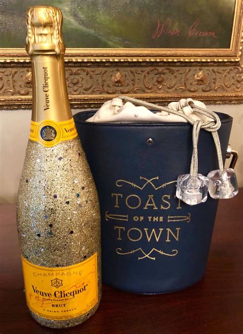 Custom Champagne Bling Bottle From Select Vintage Wines And Spirits