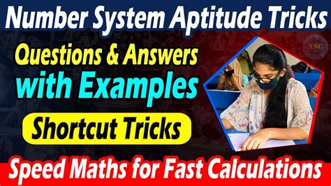 Number System Aptitude Tricks Number System Maths For Competitive