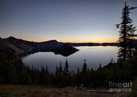 Crater Lake Dawn Photograph by Idaho Scenic Images Linda Lantzy