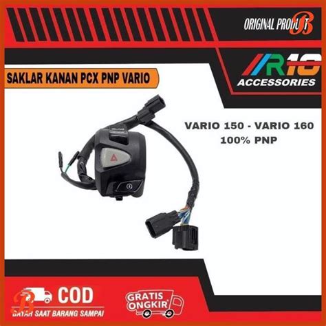 Jual Saklar Kanan Pcx Pnp Vario Dan Iss Px Shopee Indonesia