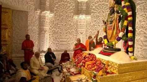 अयोध्या में राम मंदिर प्राण प्रतिष्ठा समारोह Pm मोदी बोले मंदिर भारत के लिए एक नई उम्मीद का