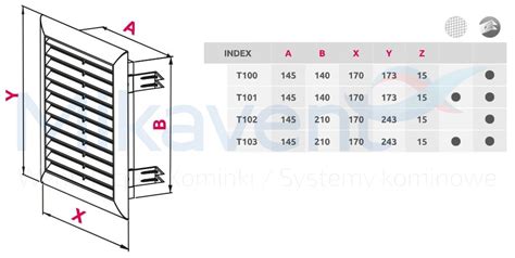 Kratka Wentylacyjna Express T Br X Br Zowa Sko Na X Mikavent Pl
