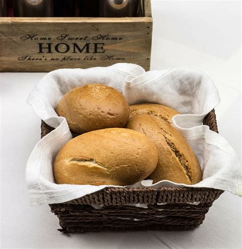 Hd Wallpaper Baked Breads On Basket Bakery Food Wheat Flour