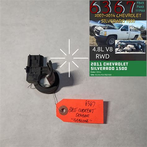 ⭐⭐oem 2007 2014 Chevrolet Silverado 1500 Battery Current Sensor Genuine⭐⭐ Ebay