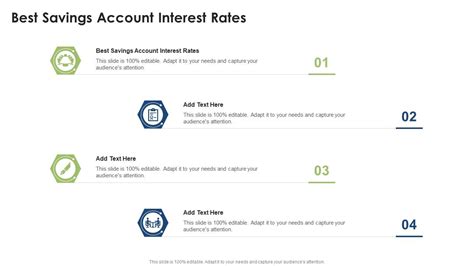 Top 10 Best Interest Rates Savings Account PowerPoint Presentation