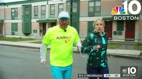 What It S Like To Run The Boston Marathon While Visually Impaired Youtube