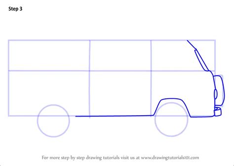 How To Draw A Camper Van Other Step By Step