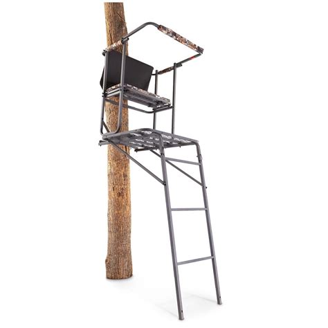 Guide Gear® 1 12 Man 15 Ladder Tree Stand 284824 Ladder Tree