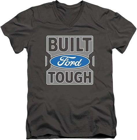 Ford Trucks Built Ford Tough Unisex Adult V Neck T Shirt