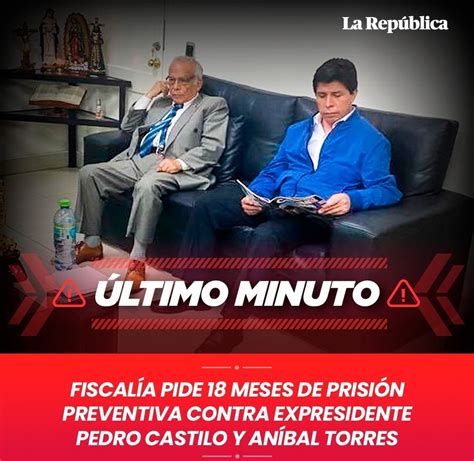 La Salita Del Sin 🇵🇪 On Twitter 🔴loÚltimo Fiscalía Pide 18 Meses De Prisión Preventiva Para