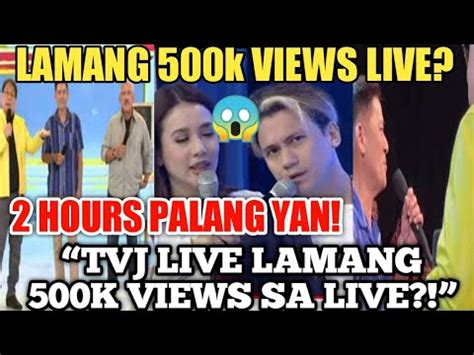 Tvj Live Grabe Hours Palang Nilampaso Agad Ang Dalawang Katapat