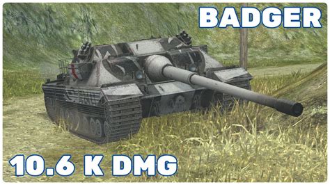 Fv Badger K Damage Wot Blitz Best Replays Youtube