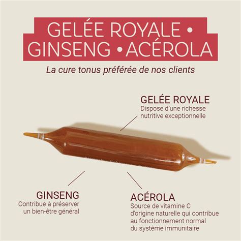 Cure tonus Gelée Royale et Vitamines Ponroy