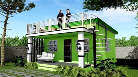 Desain Rooftop Rumah Minimalis Untuk Dek Taman Atap