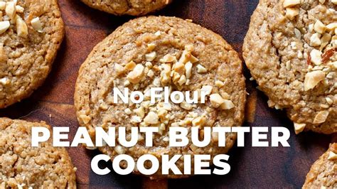 No Flour Peanut Butter Cookies Vegan Gluten Free Cookies 6 Ingredient Vegan Richa Recipes