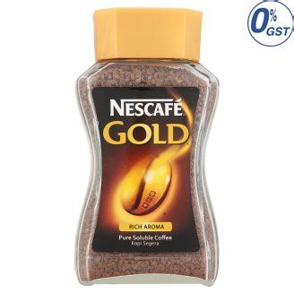 Nescafe Gold Rich Aroma Pure Soluble Coffee G Shopee Malaysia