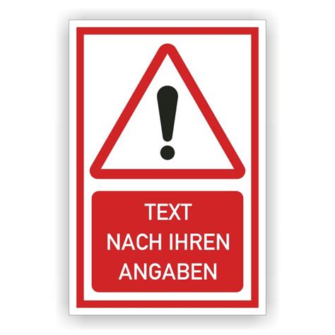 Warnung Achtung Schild Mit Wunsch Text Printengel