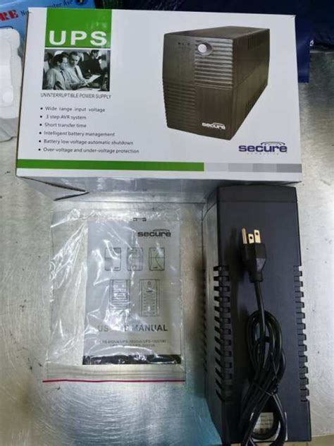 Allan Secure 650VA UPS With Built In AVP Lazada PH