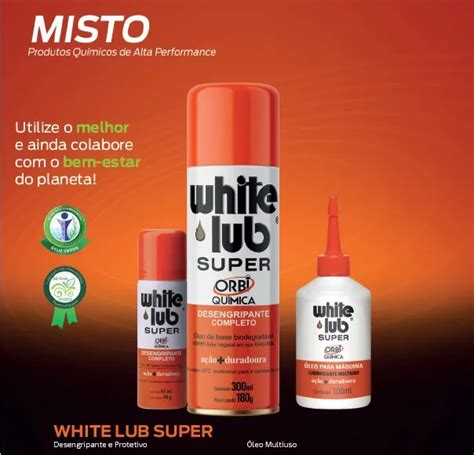 S Inje O Eletr Nica Desengripante White Lub Ml Spray Orbi Qu Mica