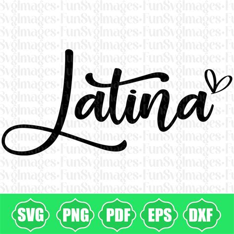 Latina Svg Empowered Latina Woman Spanish Svg Mexican Svg Latina