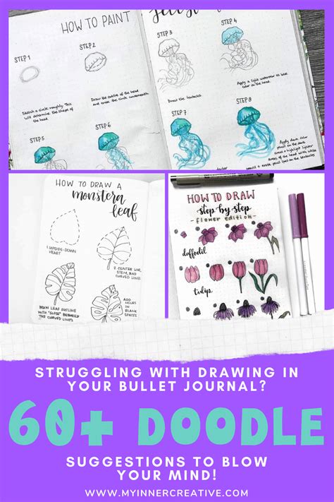 Amazing Doodle How To S For Your Bullet Journal My Inner