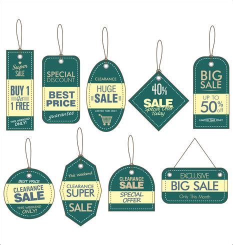 Paper Price Tag Vector Art At Vecteezy