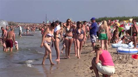 Władysławowo plaża 2013 YouTube