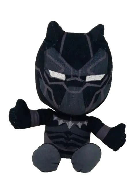 Black Panther Large Plush Soft Toy Marvel Comics Avengers Teddy Plush