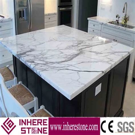 White Marble Kitchen Worktops,Kitchen Island Countertop - Buy Marble ...