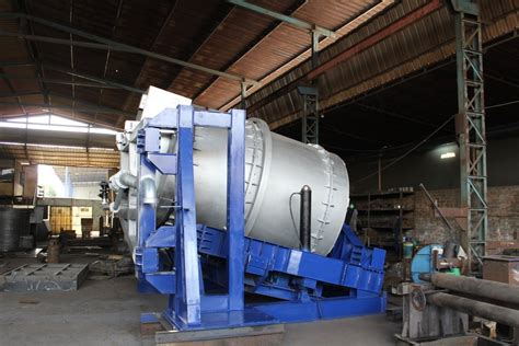 Tilt Rotary Furnace Trf Material Loading Capacity T Ton At Rs