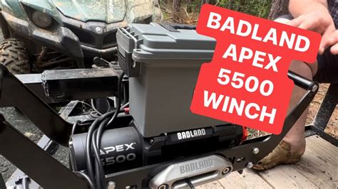 Harbor Freight Badland Apex Winch And Hitch Winch Mount Youtube