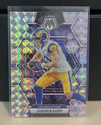 Nfl Panini Mosaic Football Cooper Kupp Silver Prizm Los