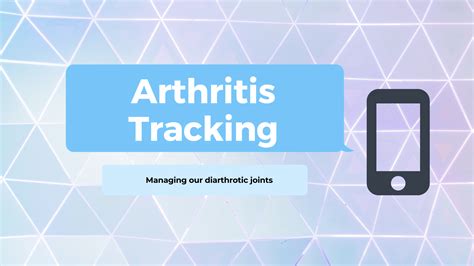 Track Your Arthritis Symptoms with Diarthrosis Joints Logs