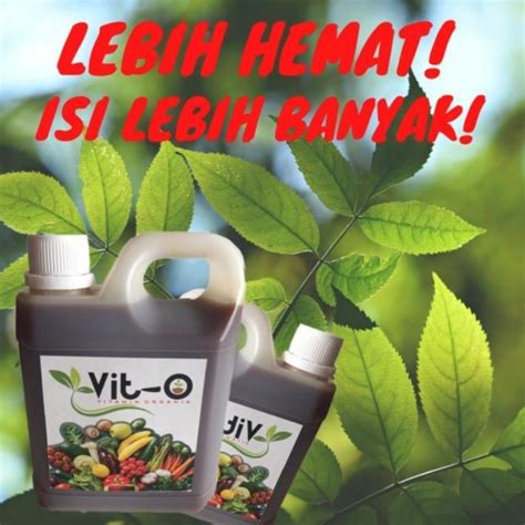 Terbaru Vit O Vitamin Organik Tanaman Pupuk Organik Cair Ml