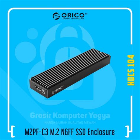 Jual Orico M Pf C Pocket Sized M Sata Ngff Ssd Enclosure Case Casing