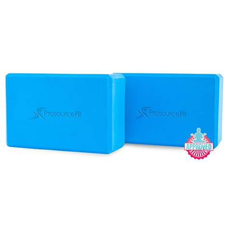 Prosourcefit Foam Yoga Blocks Set Of 2 High Density Eva Yoga Bricks 4