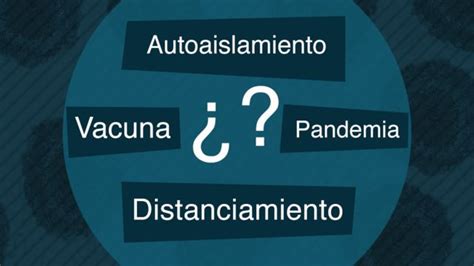 Coronavirus Inmunidad Del Reba O Y Otros T Rminos Clave Sobre El