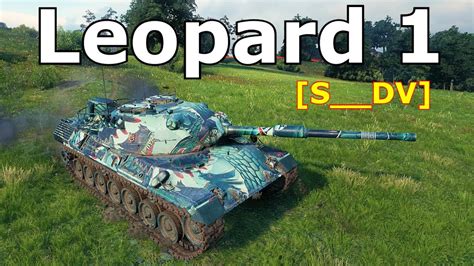 World Of Tanks Leopard 1 4 Kills 10 5K Damage YouTube