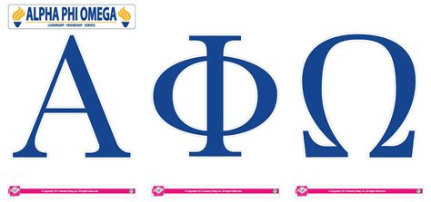 alpha phi omega letters thankyou letter