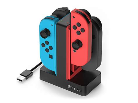 4 In 1 Charger Dock For Nintendo Switch Joy Con Controllers For 15