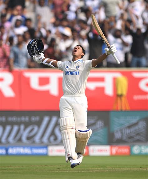 Yashasvi Jaiswal Got To His Double Century With A Six And A Four Off