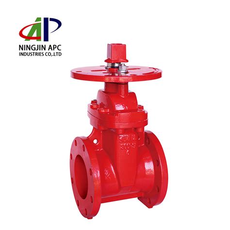 Z45 300A 300psi Nrs Flanged End Gate Valve For Fire Protection System